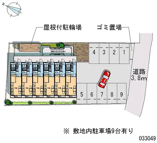 ★手数料０円★愛甲郡愛川町中津　月極駐車場（LP）